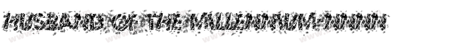 Husband of the Millennium字体转换